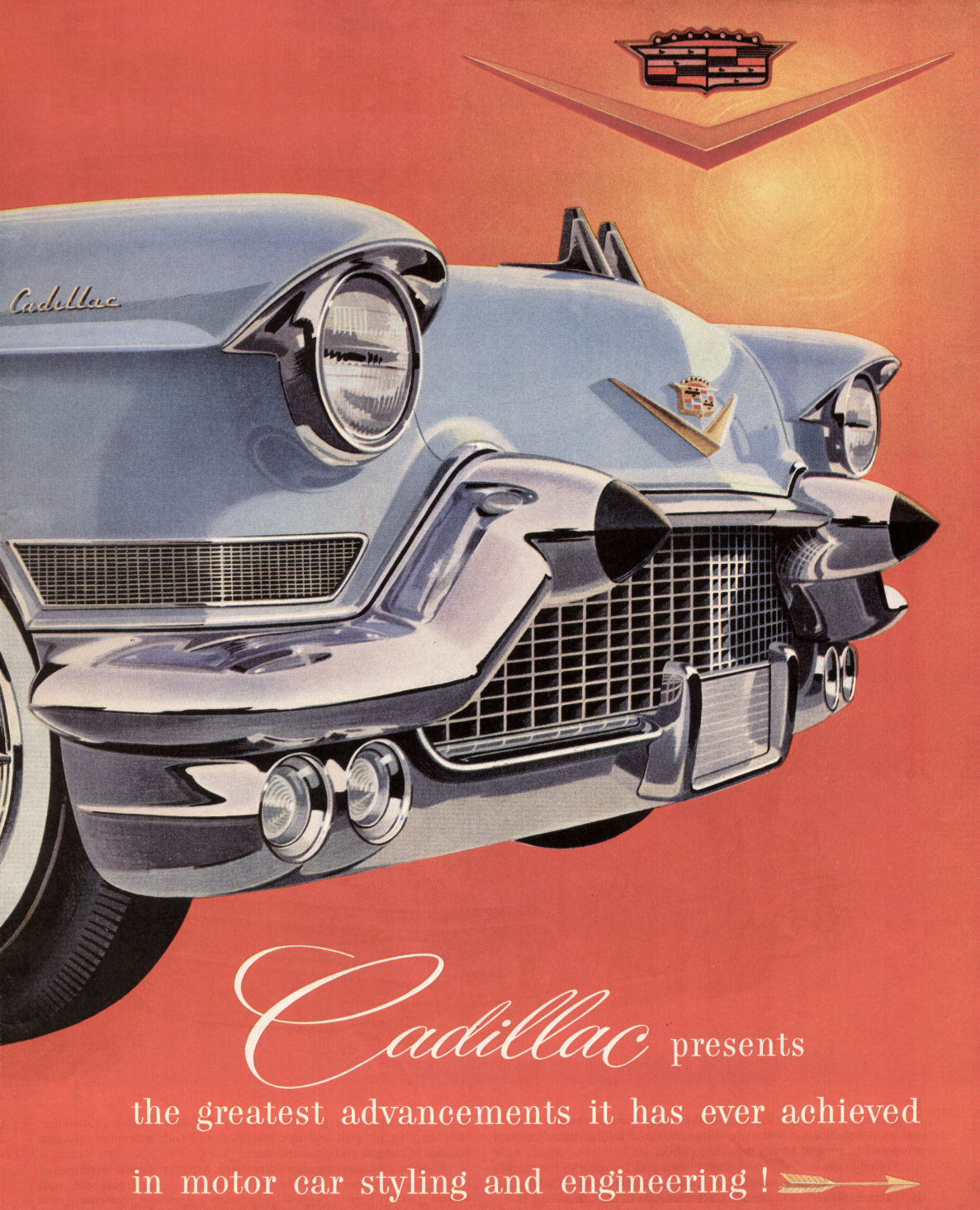 1957 Cadillac Auto Advertising
